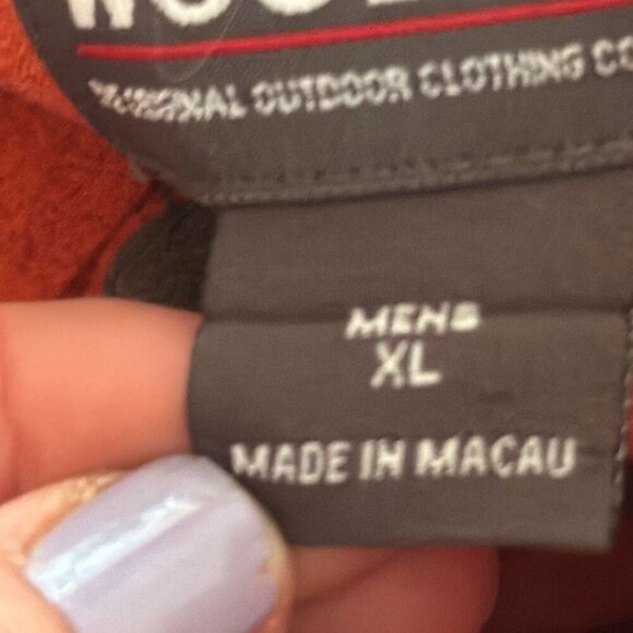 Woolrich Brick Kayak Graphic Button Down Short Sleeve size XL All over Print - Picture 6 of 8